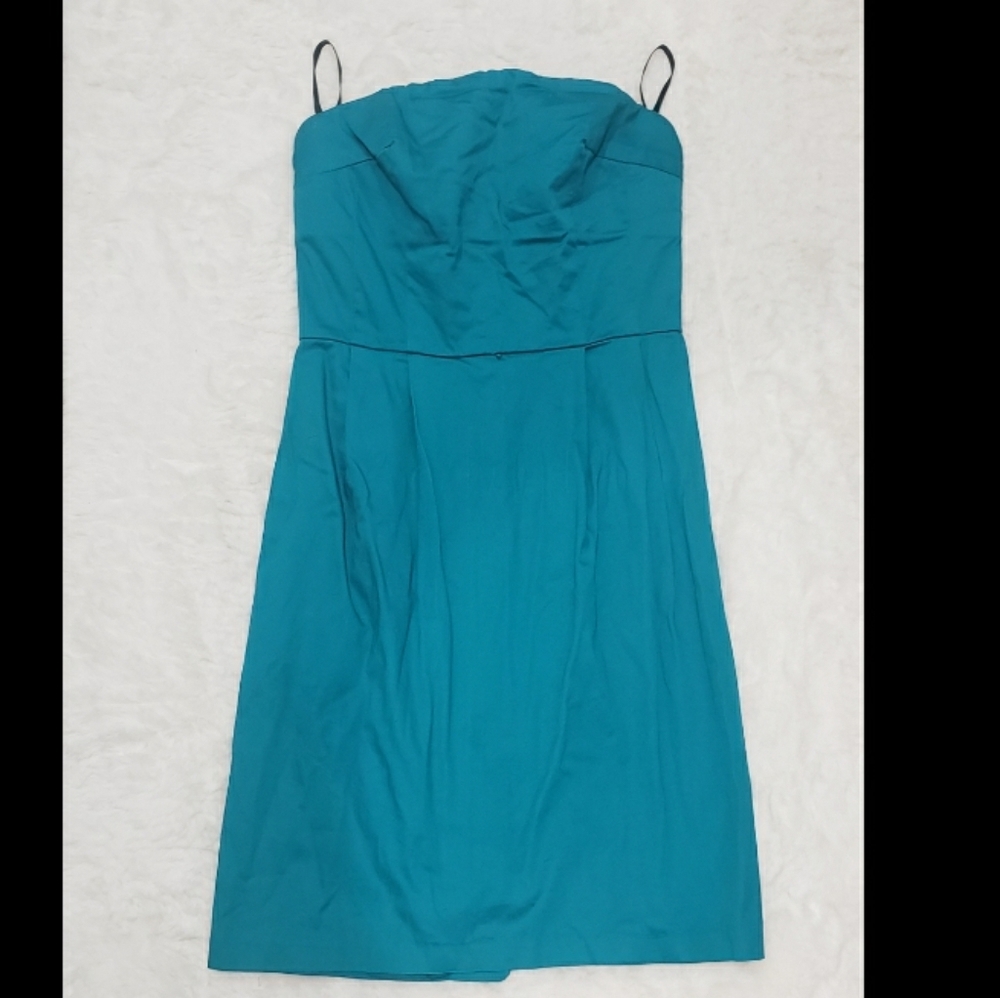 Bluegreen mini dress